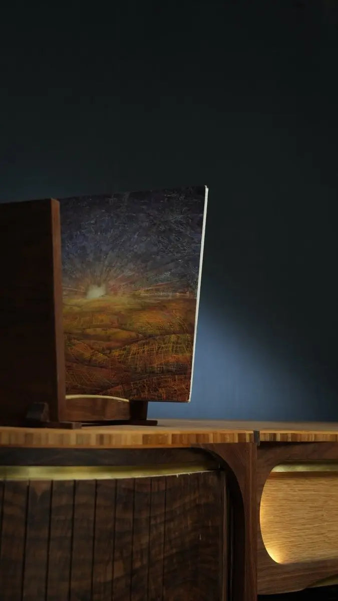 Lani Lobes ~ modular tambour credenza - Needham Woodworks