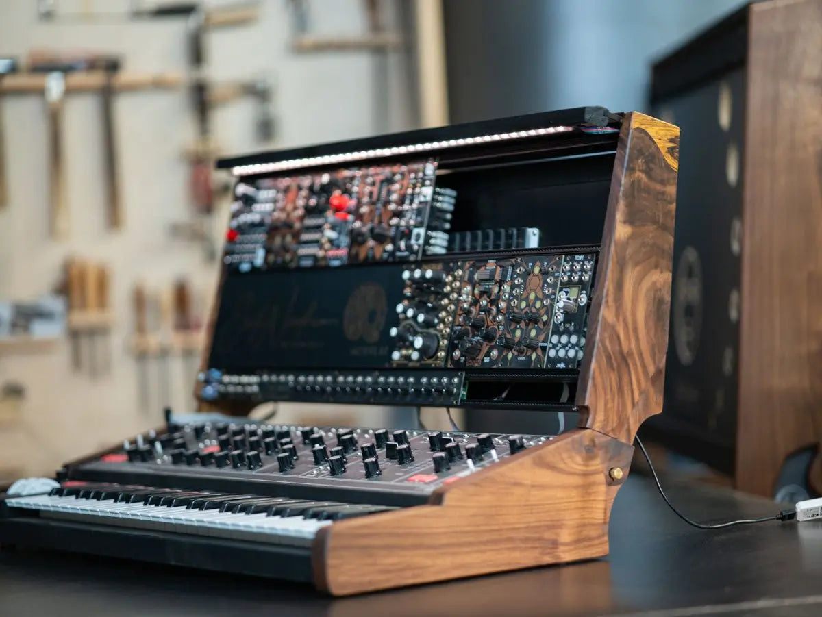 Moog Matriarch 6U Eurorack Extension Cabinet - Needham Woodworks