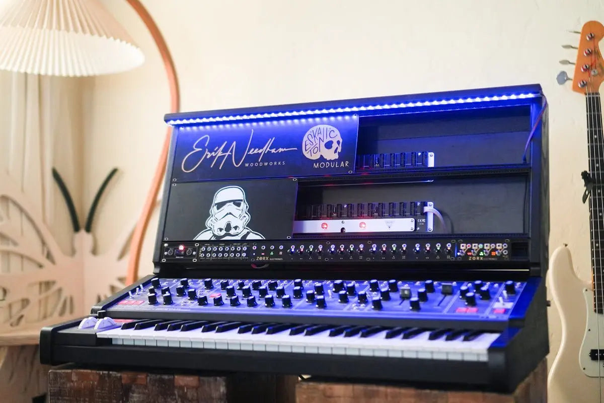 Moog Matriarch 6U Eurorack Extension Cabinet - Needham Woodworks