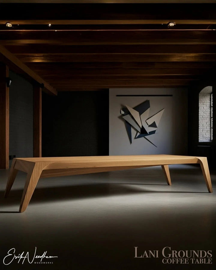 The Lani Grounds coffee table - Needham Woodworks