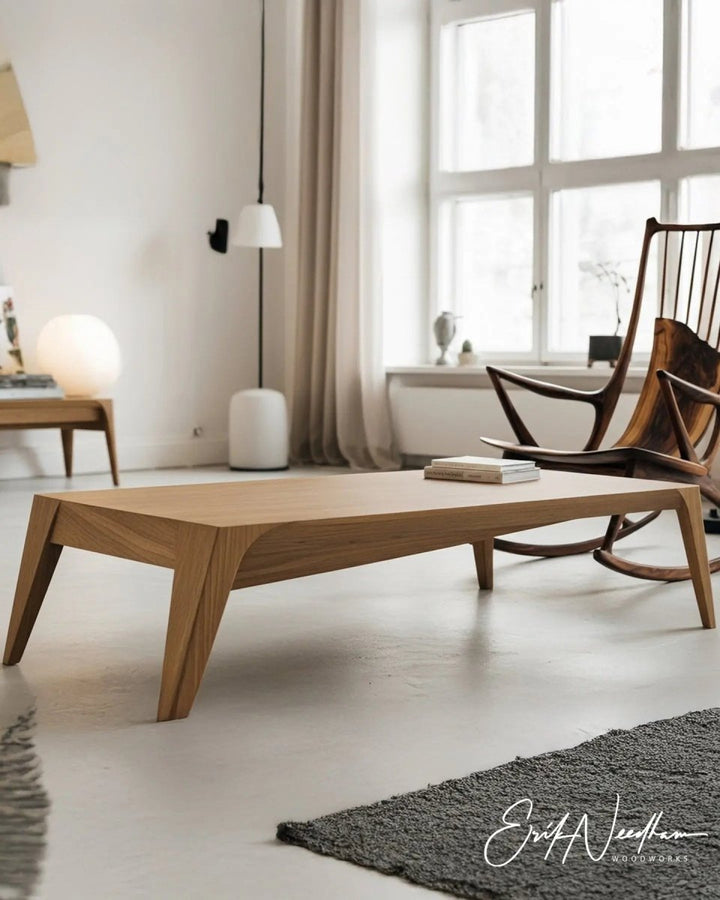 The Lani Grounds coffee table - Needham Woodworks