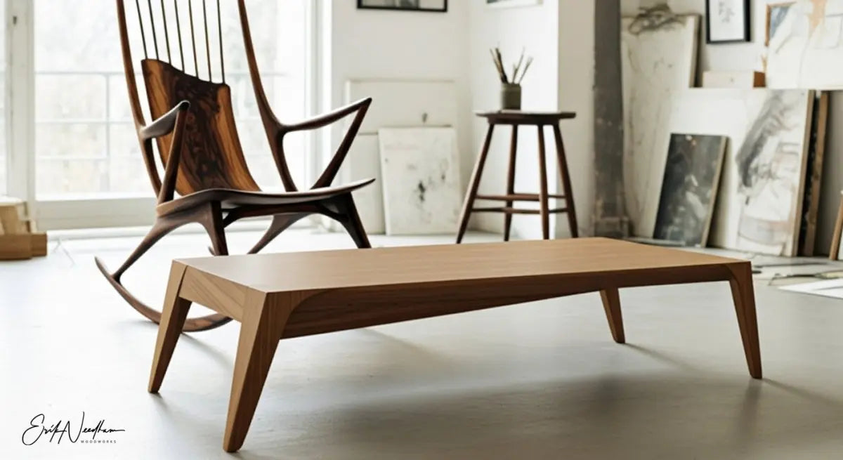 The Lani Grounds coffee table - Needham Woodworks