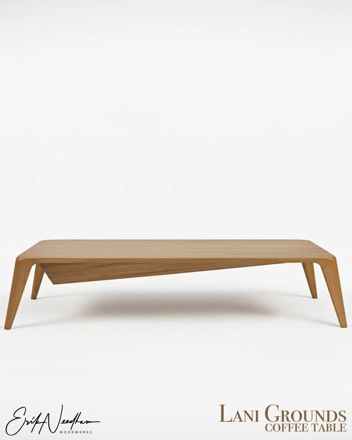 The Lani Grounds coffee table - Needham Woodworks