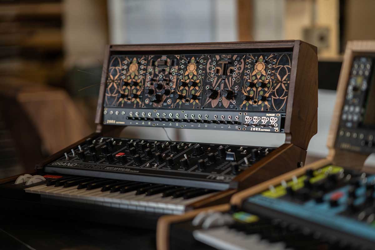 Moog Grandmother Extensions - Needham Woodworks