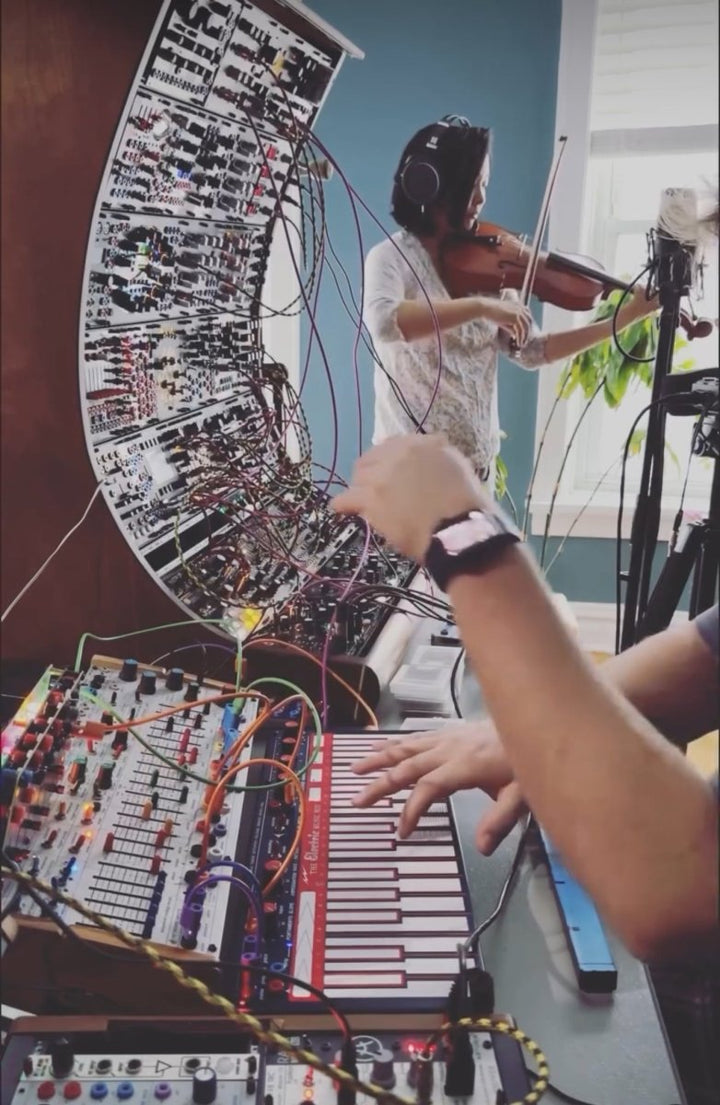 Artist Series - 21U (Seven - Row) Eurorack Cabinets - Needham Woodworks