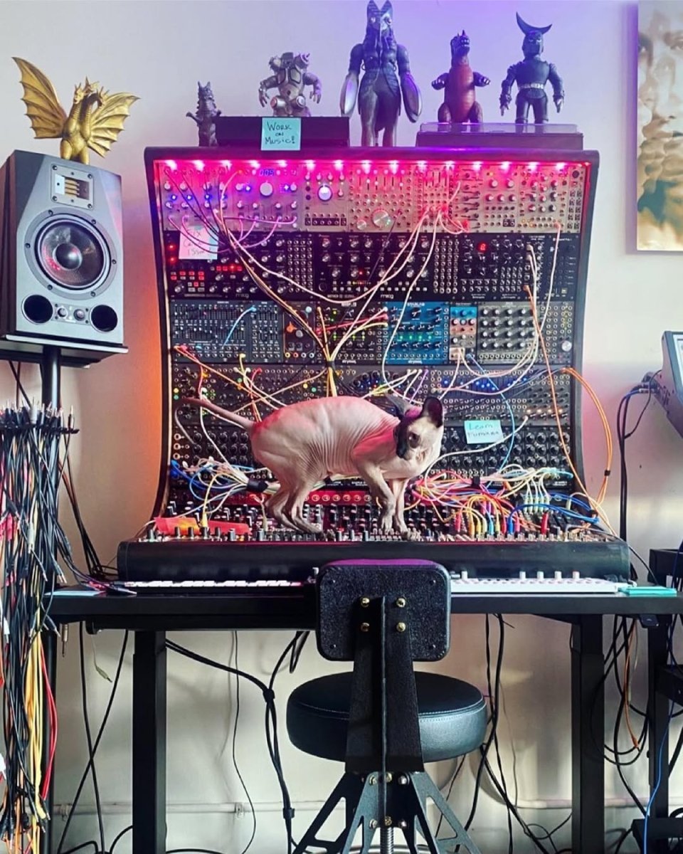 Artist Series - 21U (Seven - Row) Eurorack Cabinets - Needham Woodworks