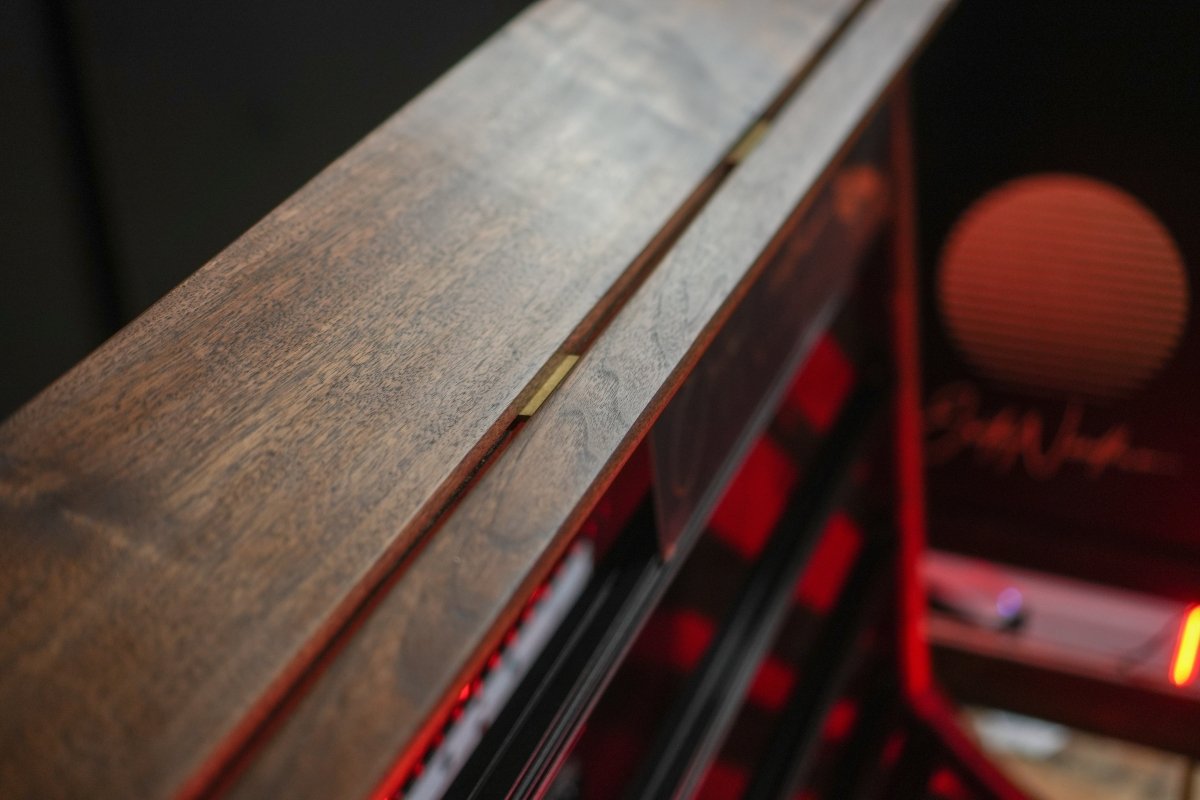 OneRUN Lightbath Edition - 18U (Six-Row) Eurorack Cabinet - Needham Woodworks