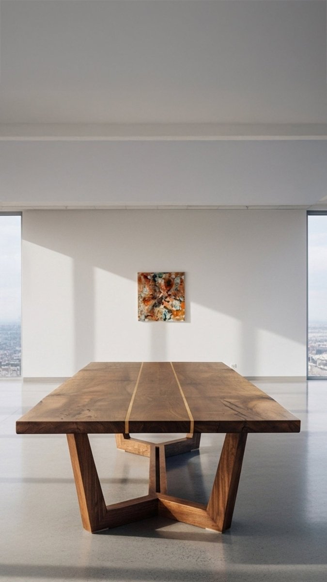 The Lani Dines Dining Table - Needham Woodworks