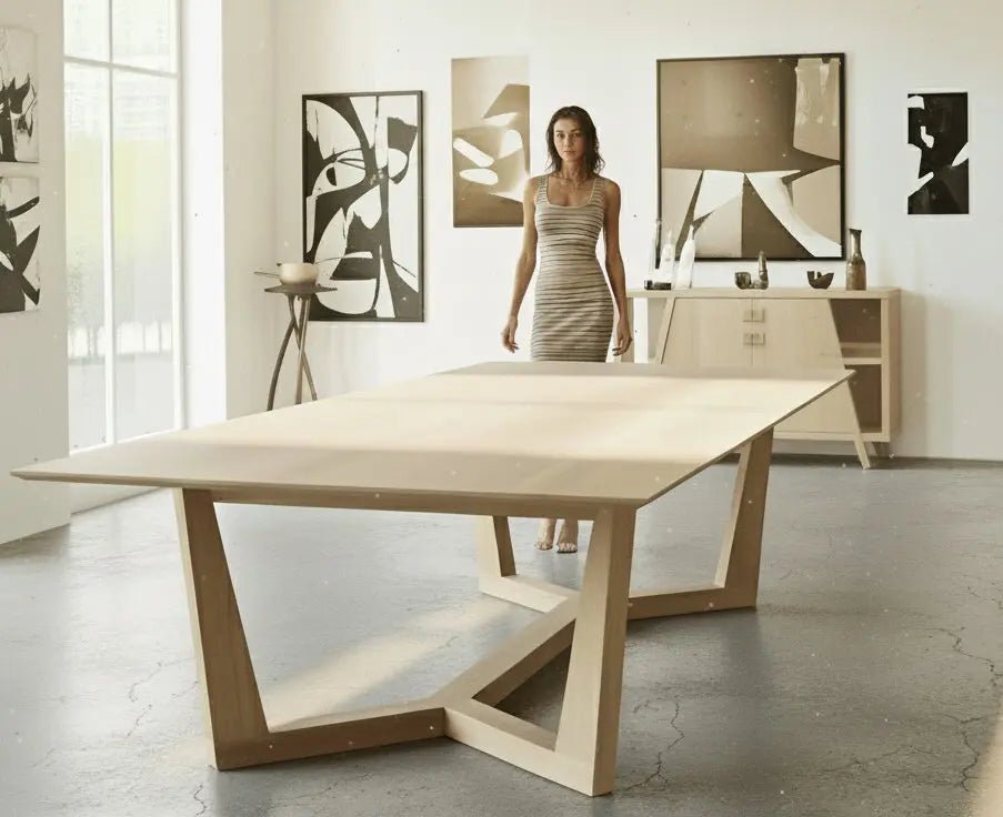 The Lani Dines Dining Table - Needham Woodworks