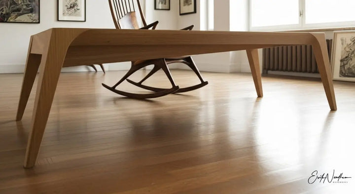 The Lani Grounds coffee table - Needham Woodworks
