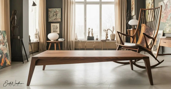 The Lani Grounds coffee table - Needham Woodworks