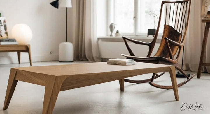 The Lani Grounds coffee table - Needham Woodworks