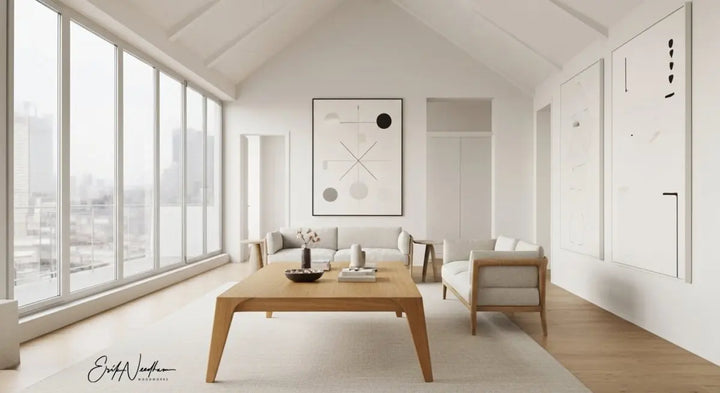 The Lani Grounds coffee table - Needham Woodworks