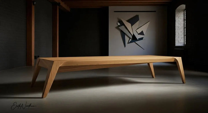 The Lani Grounds coffee table - Needham Woodworks