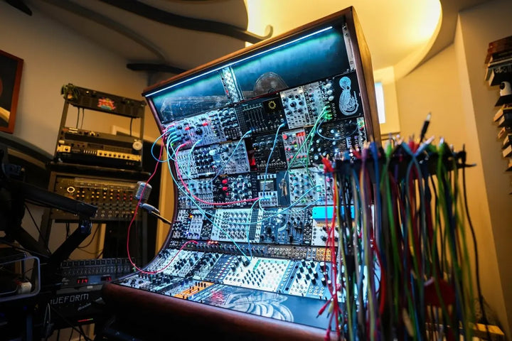 Artist Series - 21U (Seven-Row) Eurorack Cabinets - Needham Woodworks