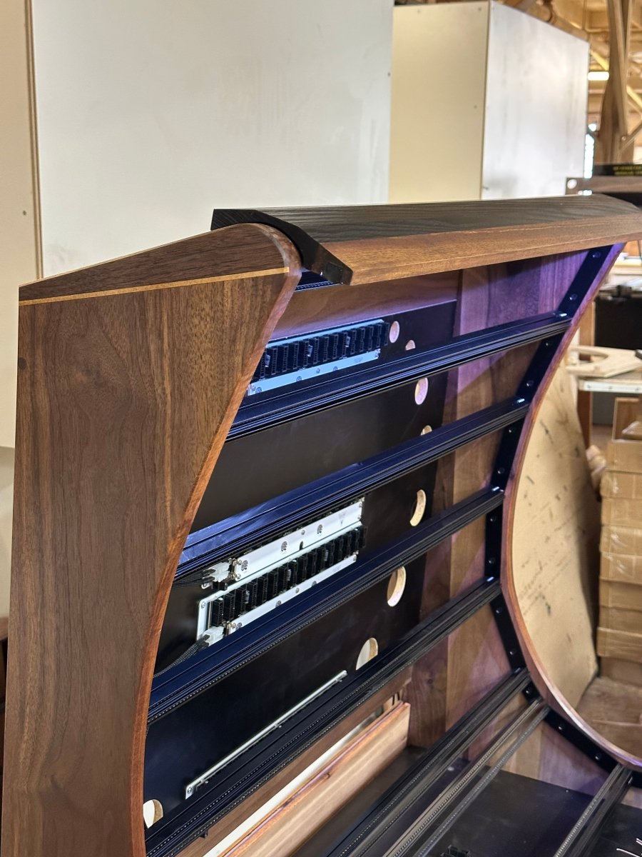 The Illuminator for Double-Wide Cabinets - Needham Woodworks