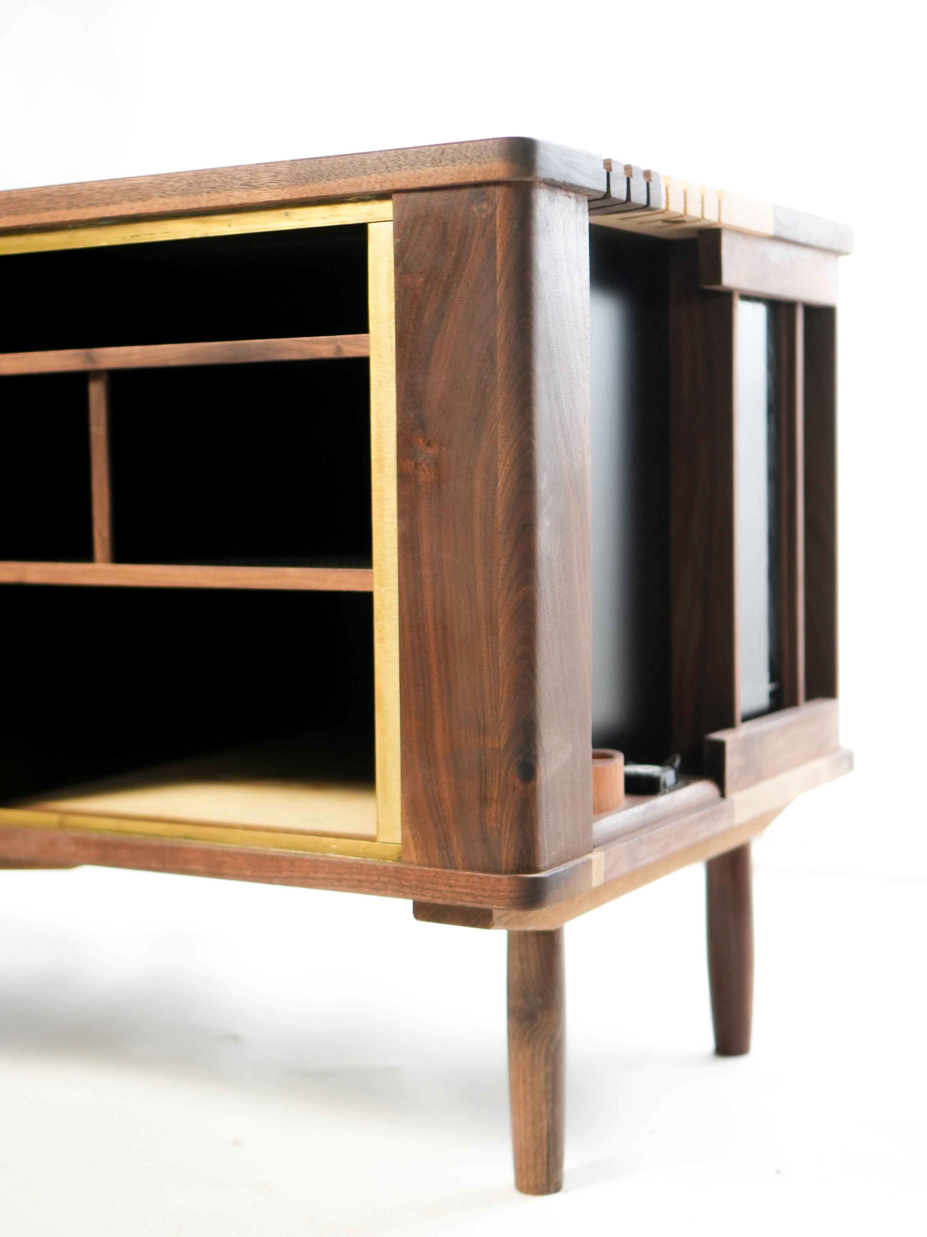 Tambour Liquor Cabinet / Credenza